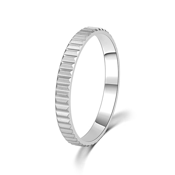 GemKing Rotatable Ring GKI005 (*Materials - Grade 5 Titanium & Solid 14K Gold*)
