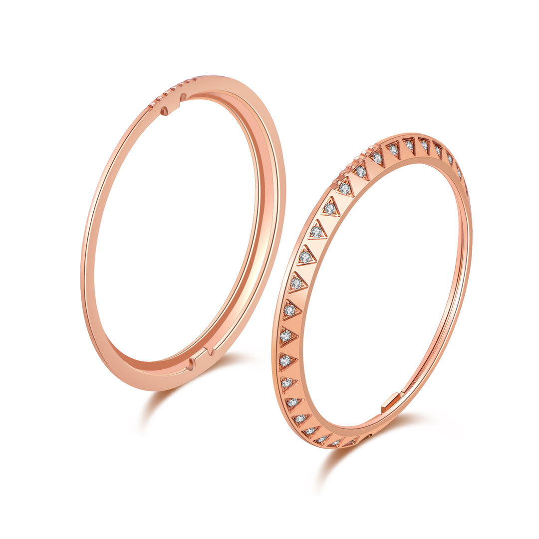 GemKing Rotatable Ring GKI011 (*Material - Solid 14K Gold excluding the G5TIC*)